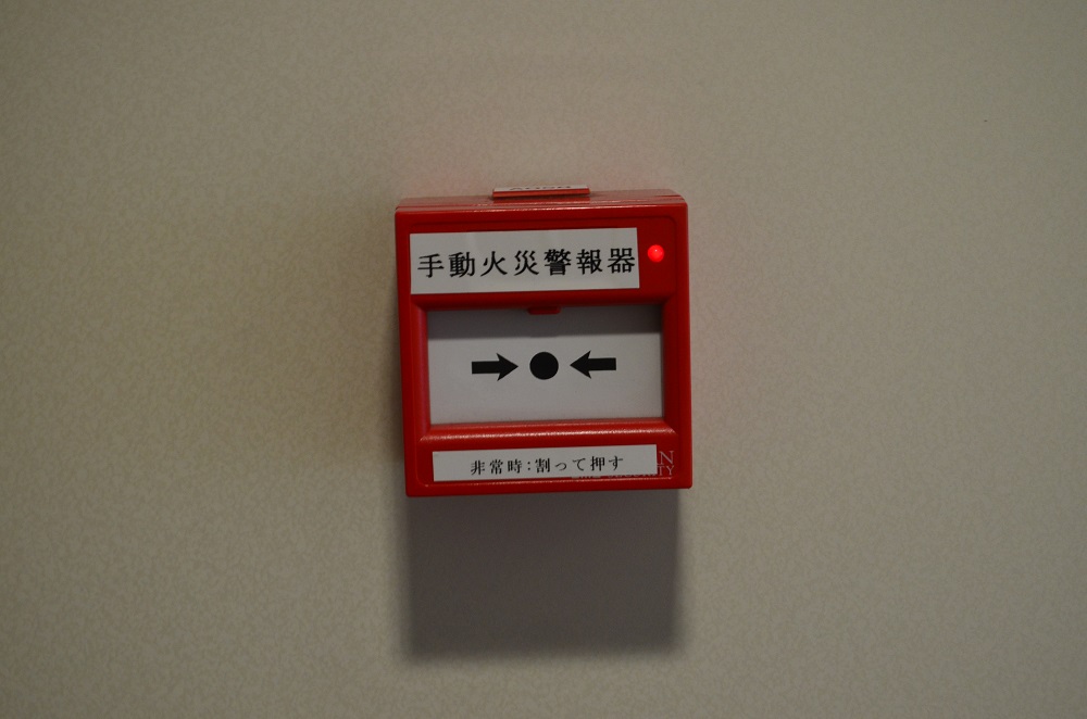麗娜輪-船上手動火災警報器
